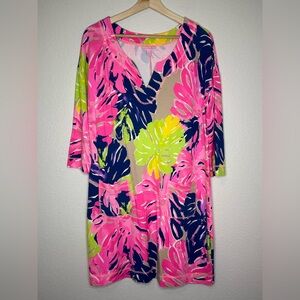 Lilly Pulitzer Joyce Dress – Under the Canopy Print – Size Medium